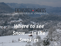 Where to see snow in the Smokies